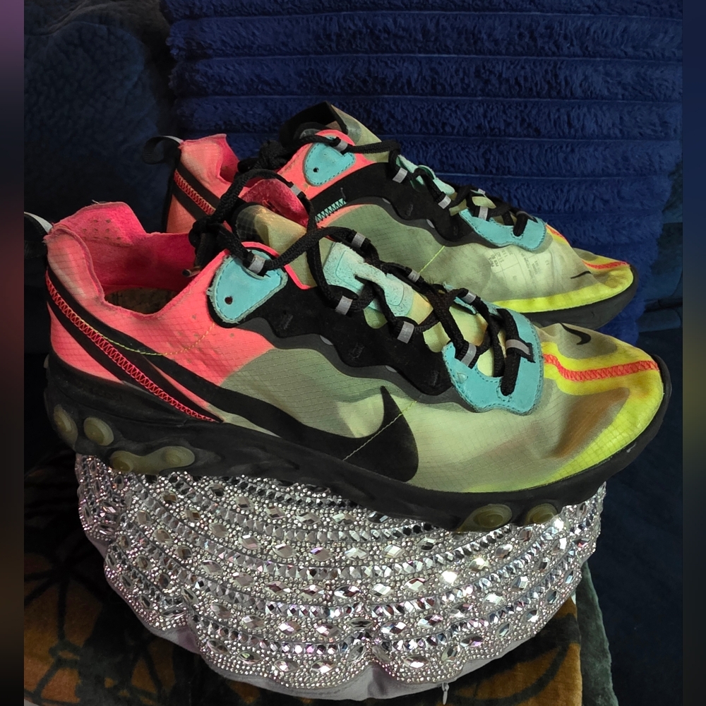 Nike Multicolor React Element 87 Sneakers - image 5